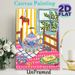 Cozy Tea Time Painting Poster, Vibrant Folk Style Poster, Whimsical Teapot, Tea Cup & Toast Scene With Warm Inviting Vibe, Ideal For Kitchen And_maomaolike.com