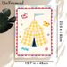 Circus Tent Themed Painting Poster, Bright Cartoon Circus Tent With Rocking Horses & Candies Poster, Playful Whimsical Decor Ideal For Home Lounge And_maomaolike.com
