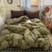 Wholesale INS Japanese Style Retro Nordic Simple Mixed Pure Washed Four-Piece All Cotton 4-Piece Set_maomaolike.com