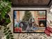 Scottish Deerhound Cozy Christmas Doormat Front Door Mat Indoor Outdoor Rugs For Entryway, Non Slip Washable Low Pile, 24H X 36W_maomaolike.com