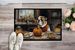 English Bulldog Fall Kitchen Pumpkins Doormat Front Door Mat Indoor Outdoor Rugs For Entryway, Non Slip Washable Low Pile, 24H X 36W_maomaolike.com