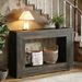 Farmhouse Console Table, Rustic Wood Entryway Sofa Table With Storage_maomaolike.com
