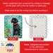 Poodle Christmas Porcelain Ornament Christmas Tree Hanging Decorations For Home Christmas Holiday, Rectangle, Gift, Multicolor_maomaolike.com