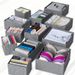 6-Piece Fabric Drawer Organizer Set - Washable, Professional Wardrobe & Bedroom Storage - Ideal For Closet And Dresser Organization | Multi-Color Stor_maomaolike.com