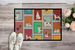 Lots Of Red And White Jack Russell Terrier Doormat Front Door Mat Indoor Outdoor Rugs For Entryway, Non Slip Washable Low Pile, 24H X 36W_maomaolike.com