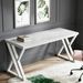 Heavy-Duty Computer Desk, 55" Simple Study Desk Writing Table_maomaolike.com