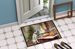 White Boxer Christmas Cookies Doormat Front Door Mat Indoor Outdoor Rugs For Entryway, Non Slip Washable Low Pile, 24H X 36W_maomaolike.com