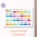 Braille Alphabet Painting Poster, Vibrant Color-coded Braille Chart Poster, Clear Braille Learning Reference Suitable For Educational Spaces, Home_maomaolike.com
