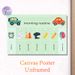 Morning Routine Painting Poster, Soft-toned Iconic Cartoon Style Poster, Clear Visual Guide To Build Consistent Morning Habits, Suitable For Bedroom_maomaolike.com