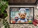 Australian Terrier The Chef Doormat Front Door Mat Indoor Outdoor Rugs For Entryway, Non Slip Washable Low Pile, 24H X 36W_maomaolike.com