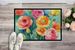 Ranunculus In Watercolor Doormat Front Door Mat Indoor Outdoor Rugs For Entryway, Non Slip Washable Low Pile, 24H X 36W_maomaolike.com