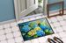 Hydrangeas In Watercolor Doormat Front Door Mat Indoor Outdoor Rugs For Entryway, Non Slip Washable Low Pile, 24H X 36W_maomaolike.com