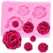 1pc Rose Flower Silicone Mold - Perfect for DIY Wedding Cupcakes, Cakes, Chocolates, Gummies, and Resin Crafts_maomaolike.com