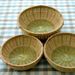 Storage Household Round Rattan Steamed Bun Fruit First Layer Green Woven Products Bamboo Basket_maomaolike.com