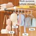 Strap Hanger One Multi-Hook Multi-Functional Home Dormitory Wardrobe Vest Underwear Storage Hook Rack_maomaolike.com