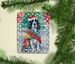 English Springer Spaniel Christmas Porcelain Ornament Christmas Tree Hanging Decorations For Home Christmas Holiday, Rectangle, Gift, Multicolor_maomaolike.com