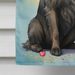 Belgian Sheepdog Happy Birthday House Flag Large Porch Sleeve Pole Decorative Outside Yard Banner Artwork Wall Hanging, Polyester, House Size, Multicolor_maomaolike.com