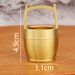 Brass Of Gold Small For Storing Yuanbao Fortune Bucket Decoration Smooth Surface Laser Engraving Customizable Metal Craft_maomaolike.com