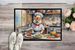 Shiba Inu The Chef Doormat Front Door Mat Indoor Outdoor Rugs For Entryway, Non Slip Washable Low Pile, 24H X 36W_maomaolike.com