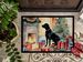 Labrador Retriever Cozy Christmas Doormat Front Door Mat Indoor Outdoor Rugs For Entryway, Non Slip Washable Low Pile, 24H X 36W_maomaolike.com