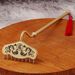 Brass Nine-Tooth Nail Journey To The West Pig Eight Jie Weapon Massage Comb Meridian Long Handle Rake Metal Ornament Craft_maomaolike.com