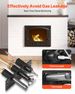 Gas Pilot Assembly, OE 485-510A,4021-736,2103-010 Fireplace Gas Pilot Assembly Kit, Natural Gas Ignition Replacement, Compatible With Quadra-Fire, Heat & Glo, Heatilator Models,Black_maomaolike.com