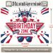 Fighter Theme Birthday Party Banner - 2D Flat Polyester Backdrop, Wall Hanging Photo Props, Fighter Party Decor_maomaolike.com