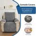 Home Garden Chivas Massage Chair Cushion Non Slip First Class Winter Plush Single Seat Sofa Cover_maomaolike.com