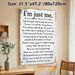 Self-acceptance Quote Painting Poster, Vintage Distressed-edge Inspirational Text Poster, Heartfelt Self-empowering Message, Ideal For Home, Bedroom_maomaolike.com