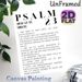 Psalm 23 The Good Shepherd Painting Poster, Minimalist Black-and-White Typographic Poster, Serene Spiritual Scripture Decor Ideal For Home, Prayer_maomaolike.com