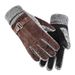 Baishi Tiancheng Men's Pigskin Gloves Touch Screen Winter Outdoor Cycling Plus Velvet Thickened Warm Motorcycle Gloves Women_maomaolike.com