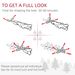8' Artificial Pencil Christmas Tree, Slim Xmas Tree With 618 Realistic Branch Tips And Plastic Stand, Black_maomaolike.com