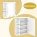 Wall-Mounted Bathroom Mirror Cabinet With Storage Shelves_maomaolike.com