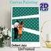 Jazz Dance Themed Painting Poster, Vintage Collaged Style Poster With Dancing Figures & Raindrop Pattern, Artistic Vibrant Decor, Ideal For Music_maomaolike.com