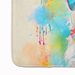 Westie Hippie Dawg Memory Foam Kitchen Mat Machine Washable Anti-Fatigue Mat Cushion Comfort Bath Mat Or Kitchen Rug_maomaolike.com