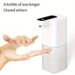 USB Rechargeable Touchless Foaming Hand Soap Dispenser - Sleek White & Blue, Easy-to-Use, Mercury-Free Plastic_maomaolike.com