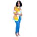 Women's Clothing Long-sleeved Printed Small Suit Small Jacket_maomaolike.com