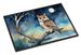Owl Perched In Coastal Tree Doormat Front Door Mat Indoor Outdoor Rugs For Entryway, Non Slip Washable Low Pile, 24H X 36W_maomaolike.com