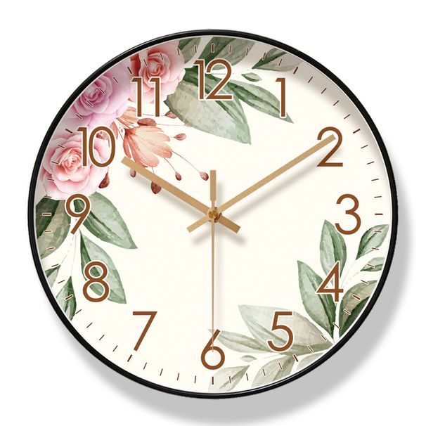 Yipula 6726 Wall Living Room Simple Nordic Fashion Home Silent Sweep Second Quartz Clock_maomaolike.com