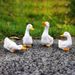 Outdoor Simulation Animal Drinking Water Spray Resin Duck Ornament Decoration Garden Courtyard Rockery Pond Landscape_maomaolike.com