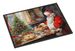 Cookies With Santa Claus Doormat Front Door Mat Indoor Outdoor Rugs For Entryway, Non Slip Washable Low Pile, 24H X 36W_maomaolike.com
