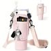 Neoprene water cup holder with crossbody water cup storage bag multifunctional 40OZ external heat insulation handle mug holder kettle_maomaolike.com
