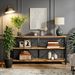 Console Table, Sofa Table TV Stand With 3-Tier Storage Shelves_maomaolike.com