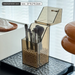 High-End Brush Holder Transparent Makeup Organizer Box Vanity Lipstick Lip Gloss Storage Rack Dustproof Ins High Aesthetic_maomaolike.com