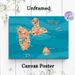 Guadeloupe Islands Map Painting Poster, Vibrant Hand-drawn Illustrated Map Poster, Detailed Travel Guide Design Ideal For Home, Office Or_maomaolike.com