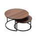 Nesting Round Coffee Table Set Of 2-piece_maomaolike.com