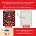 English Foxhound Holiday Christmas Porcelain Ornament Christmas Tree Hanging Decorations For Home Christmas Holiday, Rectangle, Gift, Multicolor_maomaolike.com