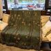 Chinese Retro Plum Blossom Jacquard Cotton Bedside Single Sofa Throw Wall Decoration Picture Frame Fabric Blanket_maomaolike.com