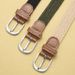 Casual Woven Elastic Outdoor Sports Climbing Work Belt Jeans Suit Pants Men's And Women's Universal_maomaolike.com