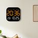 New Multi-Functional LED Electronic For Living Room Fresh Hanging And Standing Dual-Use Clock 6650_maomaolike.com